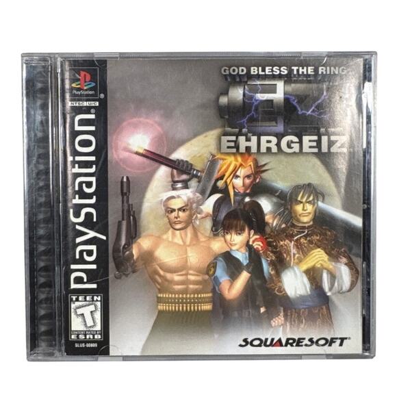 Ehrgeiz w/Reg Card (PlayStation 1) CIB - Picture 7 of 9
